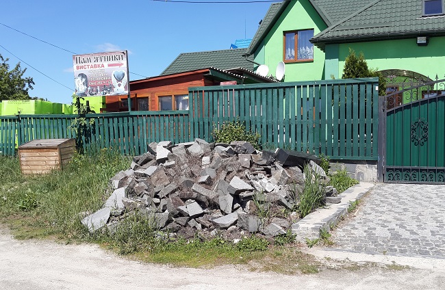 Добыча гранита в Коростышеве